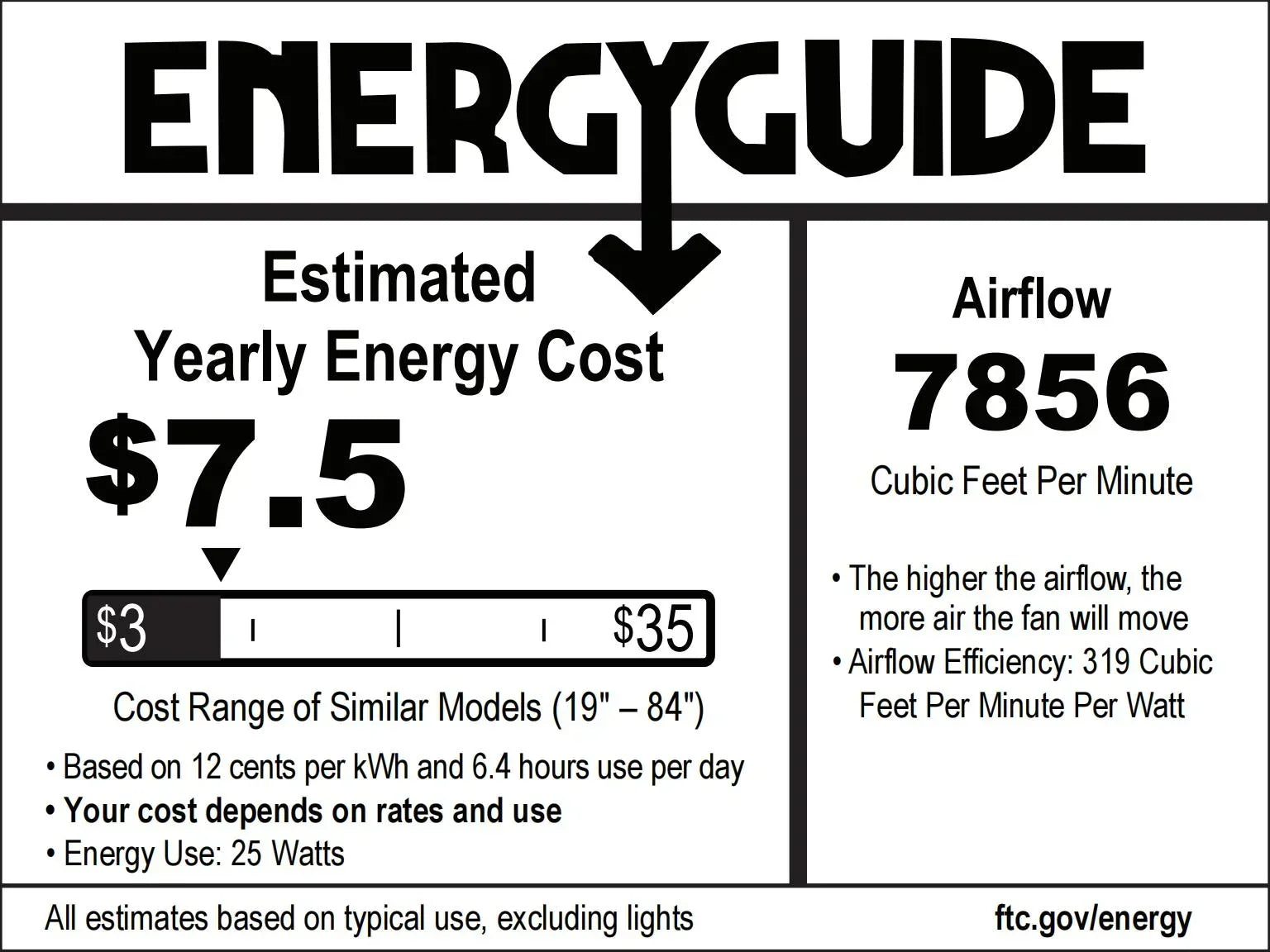 72 Inch Aries Black Downrod Mount LED Windmill Ceiling Fan with Remote Control