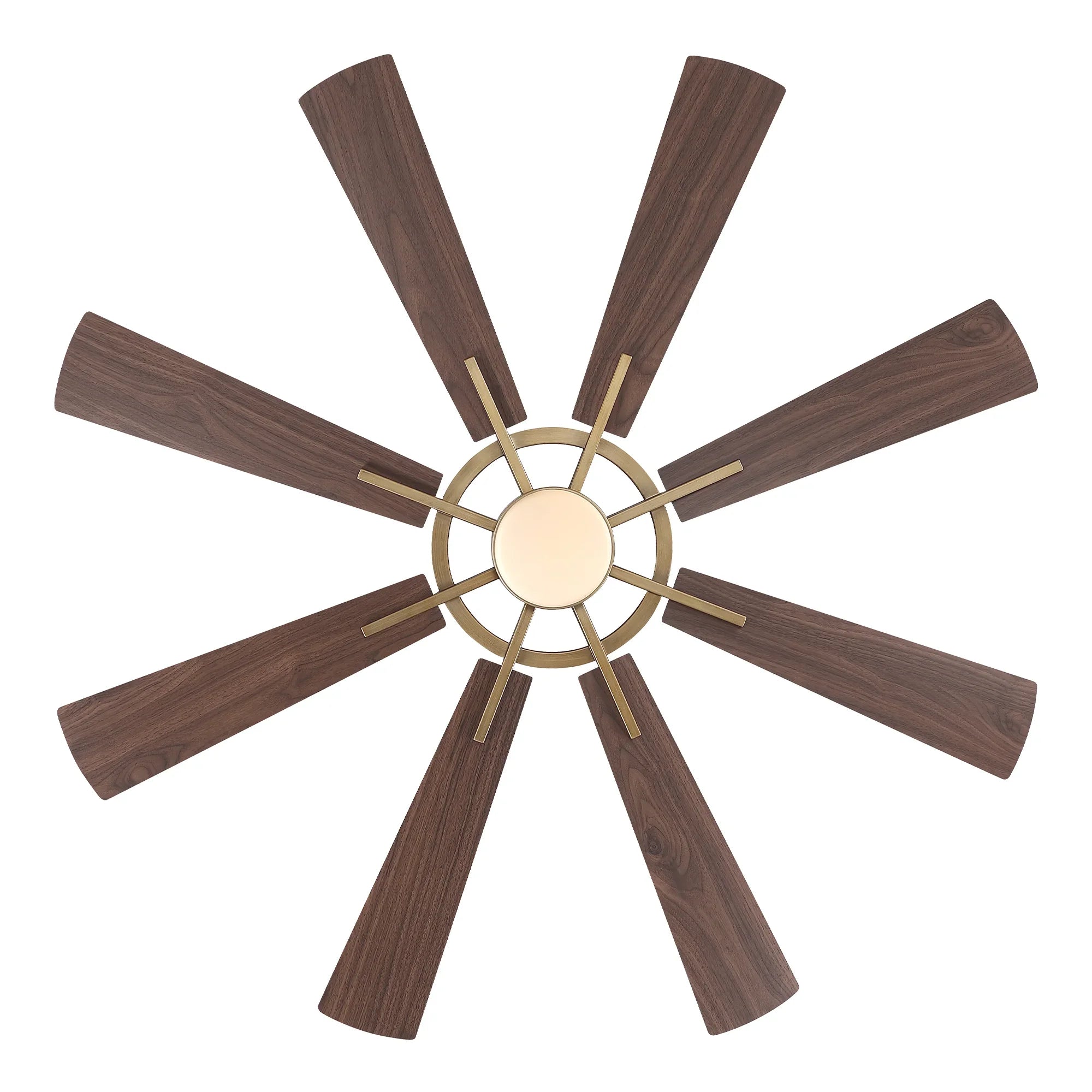 60" Oretha Windmill 8 Blade Led Indoor Oil Rubbed Bronze Ceiling Fan with Remote And Light Kit Included