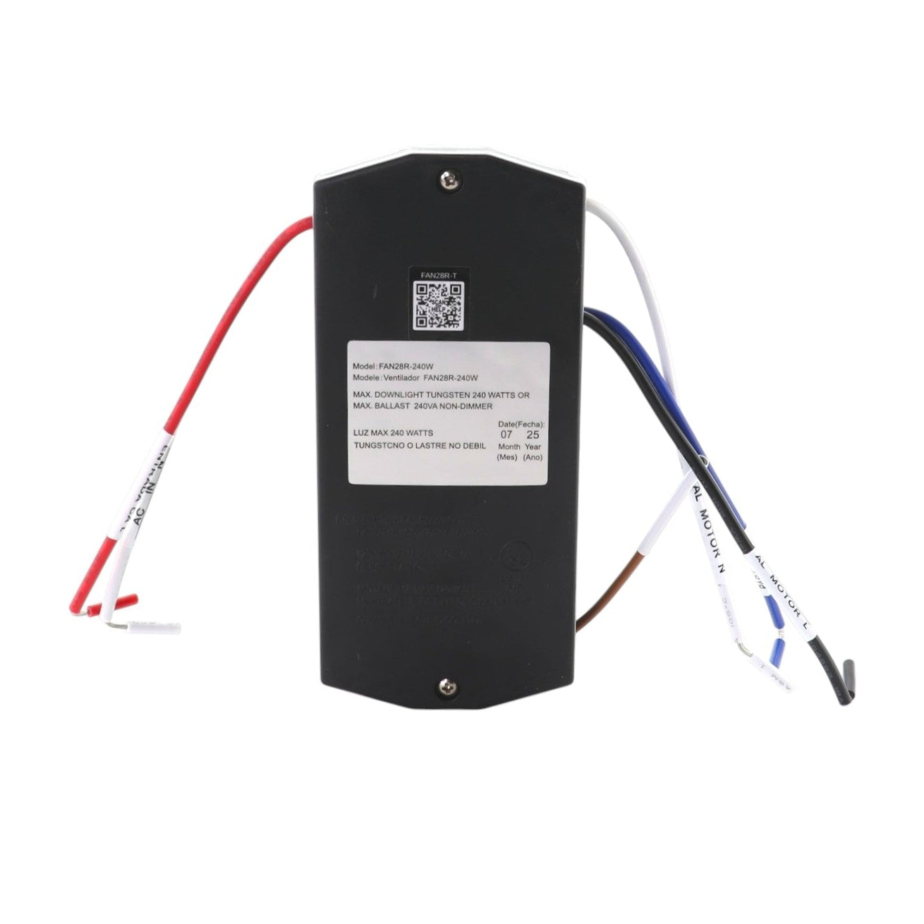 Anderic FAN28RT with Thermostatic Ceiling Fan Remote control receiver for Hampton Bay - FAN28R-T
