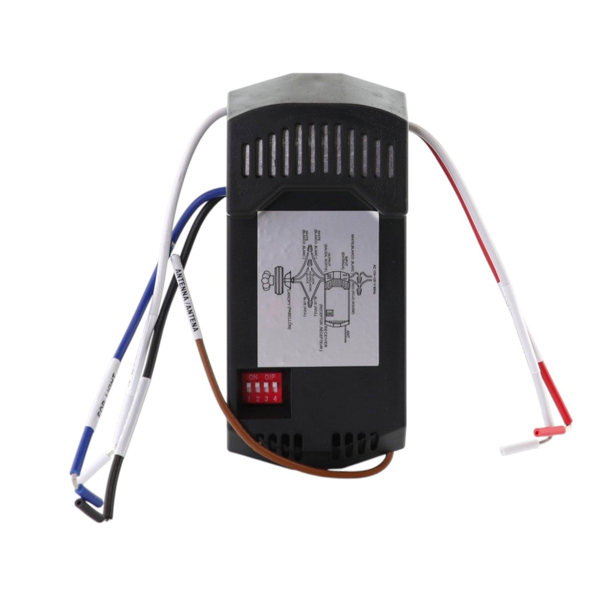 Anderic FAN28RT with Thermostatic Ceiling Fan Remote control receiver for Hampton Bay - FAN28R-T