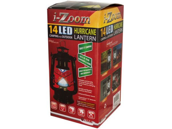 classic 14 LED Hurricane Lantern With Dimmer Switch