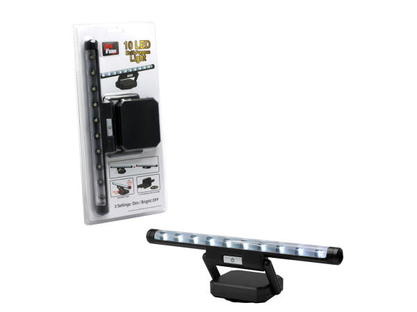 Bulk Buys Total Vision Products Under Cabinet Multi Purpose 10 Led Light For Cabinets Mirrors Wall Arts