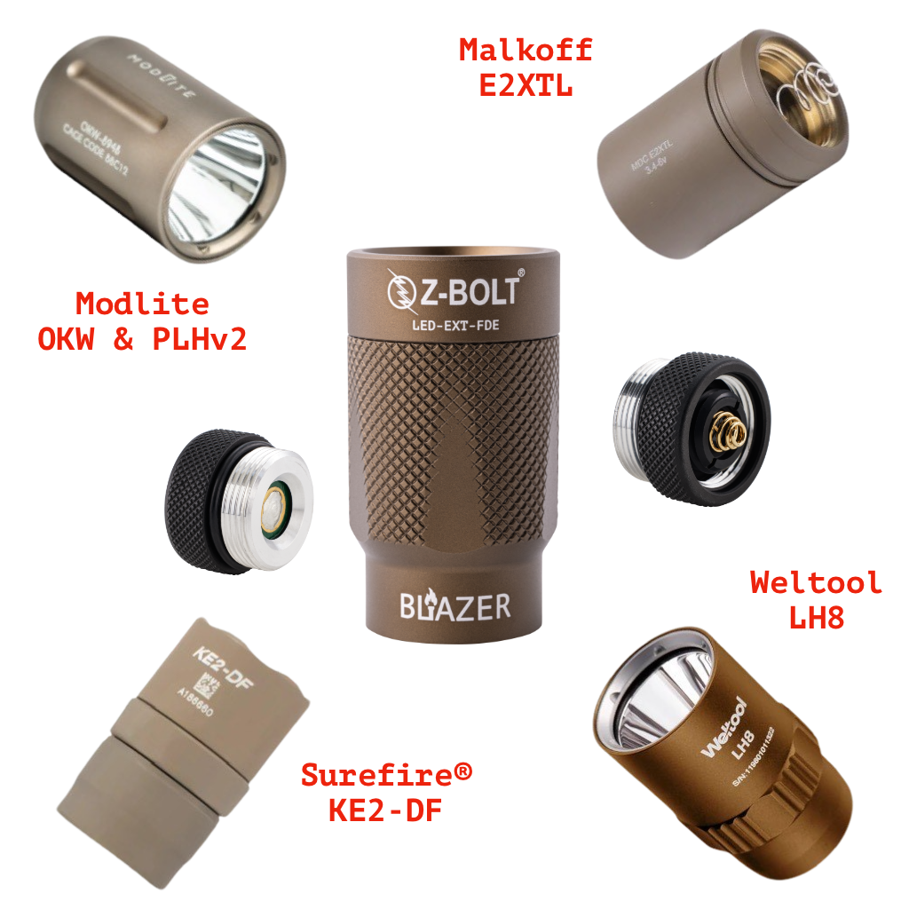 LED Light Heads with Target Reflector