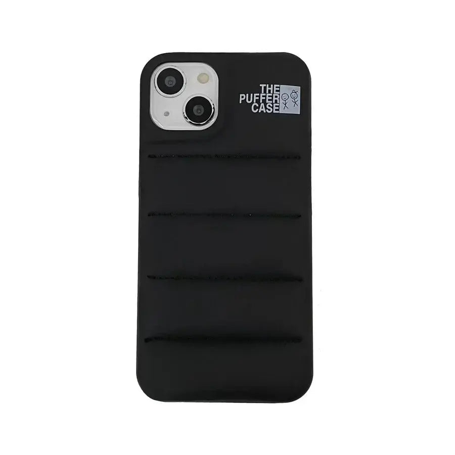 stylish phone case For Fashion Brand Down Jacket Phone Case For iPhone 12 Series
