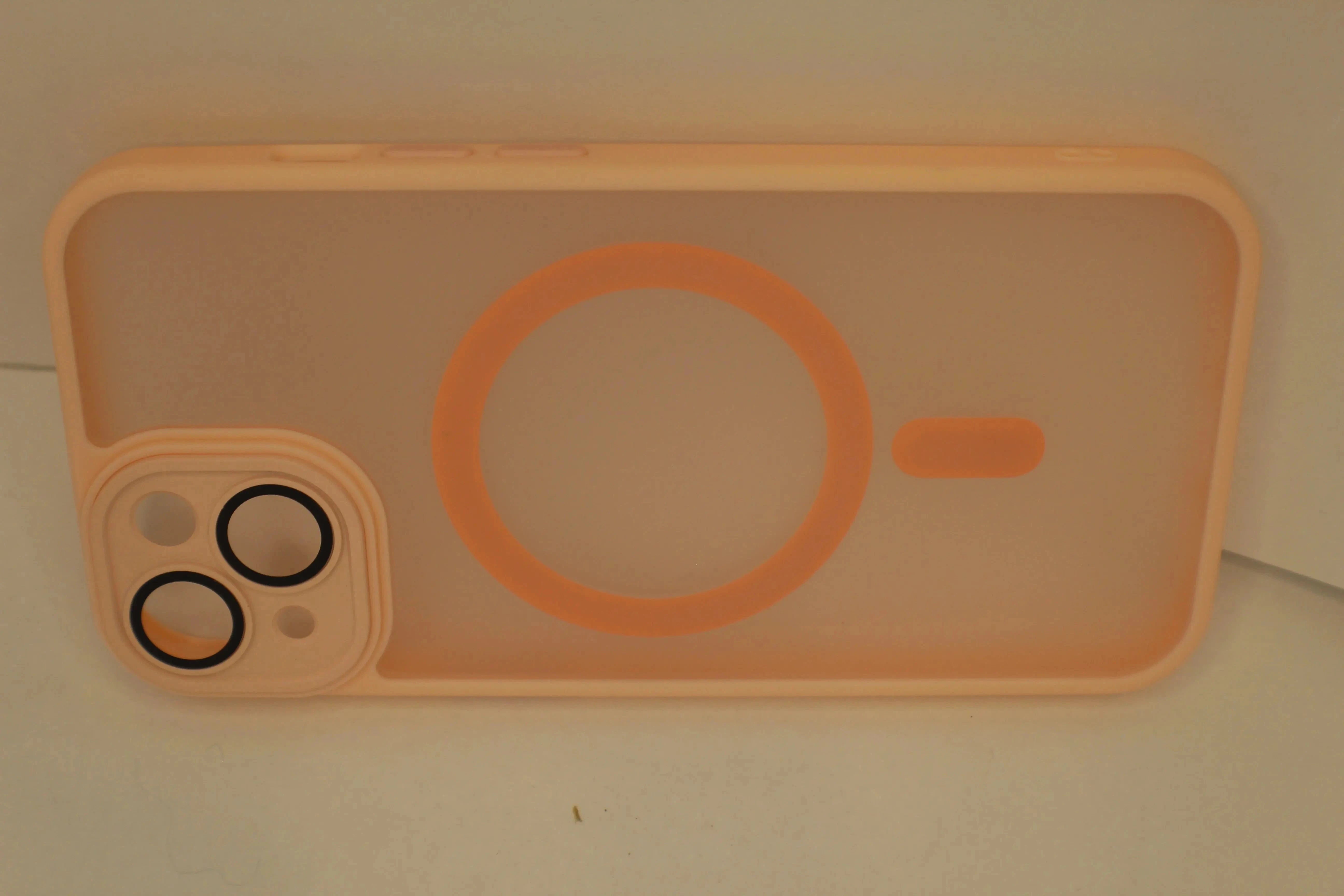 For Phone Matte Armor Magnetic For Pink Phone Case