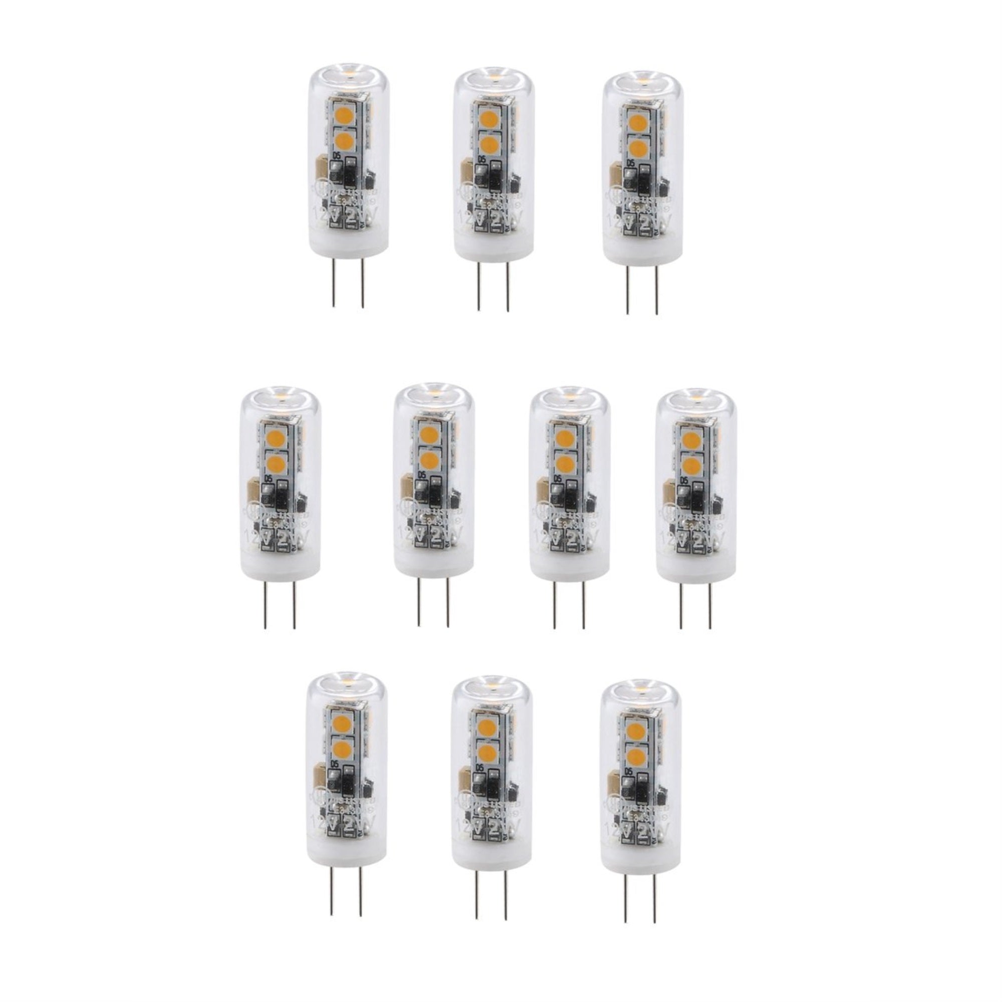 LED G4 light bulb, 3000K, 330 degree, CRI80, UL, 2W, 25W EQUIVALENT, 25000HRS, LM150, DIMMABLE, 2 YEARS WARRANTY, INPUT VOLTAGE 