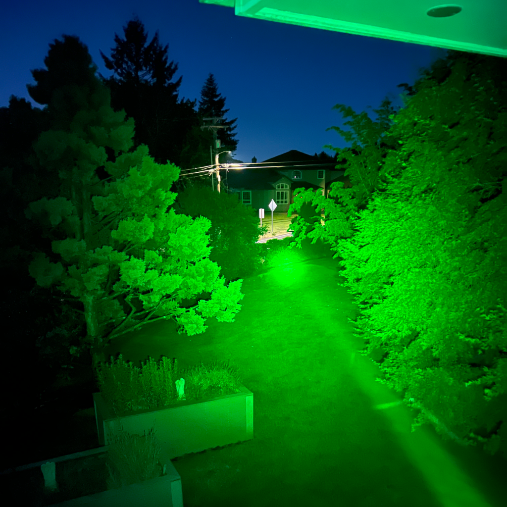 18650 LED Rifle Mounted Light - 6x Anodized Colors