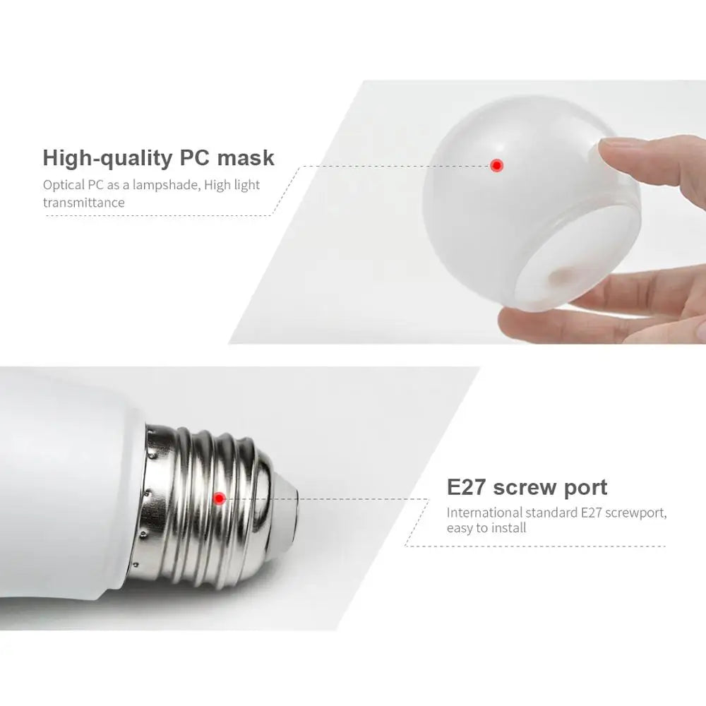 15W E27 LED Light Control Sensor Bulb 110V 220V Auto Dusk ON Dawn OFF LED Lamp Day Night Light For Garden Porch Outdoor Lighting