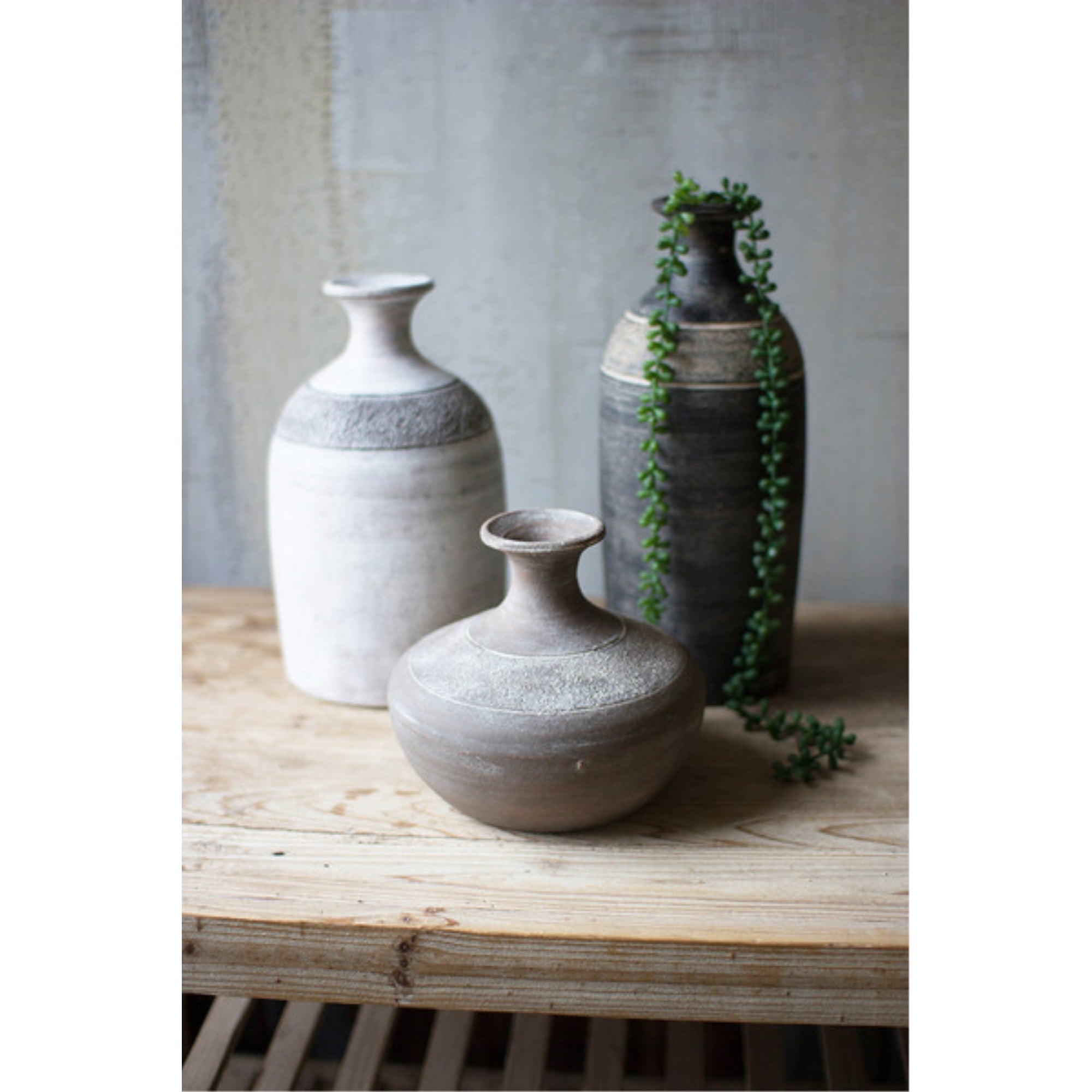 KALALOU H3241 Metal Vessel - Decorative Accent, See Image