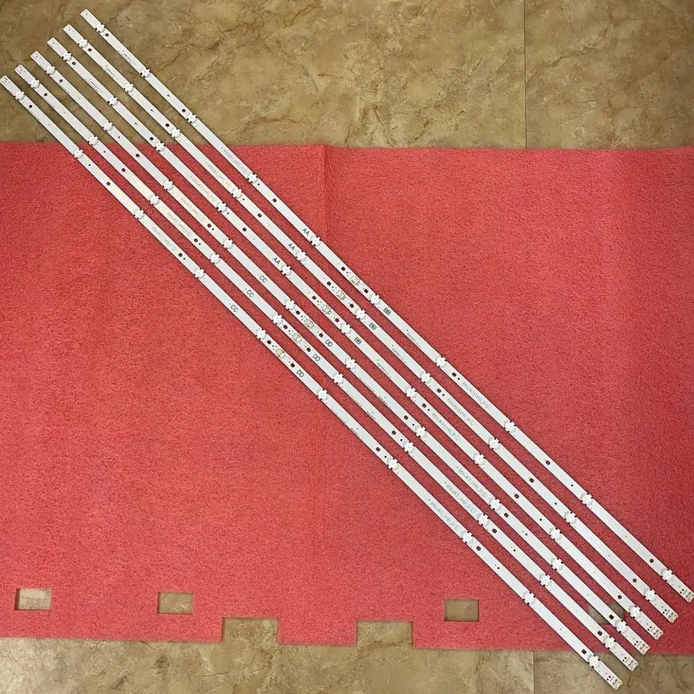 12 PCS/set LED Backlight Strip for TV 65UJ634V 65UJ6300 65UJ630V 65UJ5500 65UK6100 65UJ63_UHD_A B C D NC650DGEAAFX7 EAV64054301