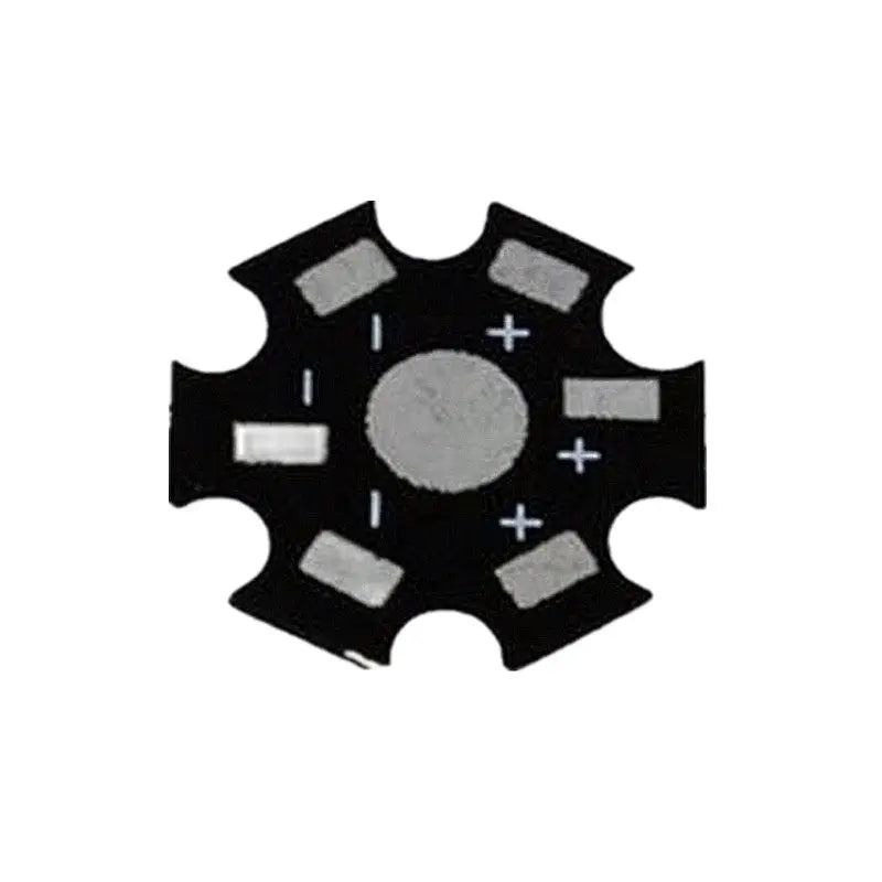 100pcs Heat Sink 1W 3W 5W High Power LED PCB Aluminum Substrate Plate star heat sink