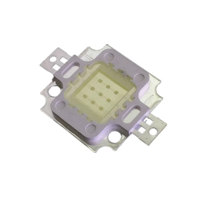 10pcs 10W LED High power LED floodlight bead 10000k 20000k 30000k cool white 900mA 9-12V 800-1000LM 30mil Chip