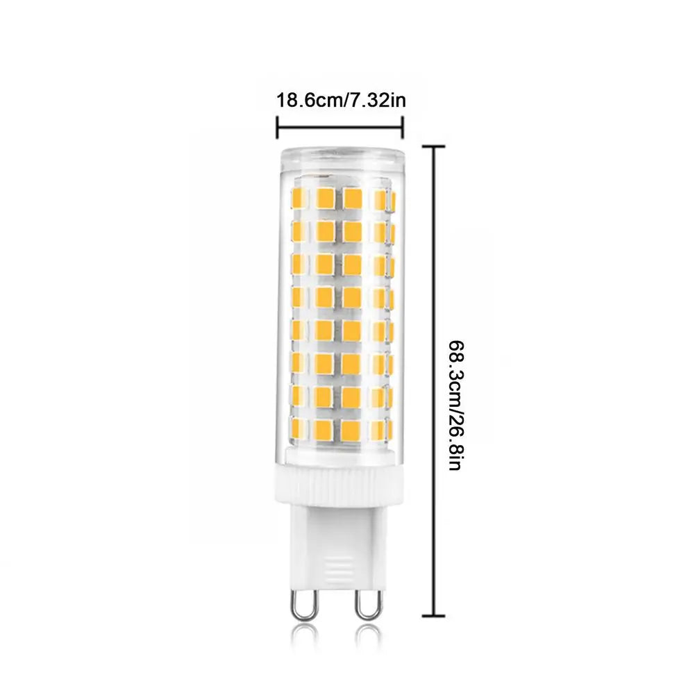 10W G9 100-240V LED Bulb LED Light-Emitting Floodlight On-flicker Ceramic Energy-saving Lamp Household Corn Bulb