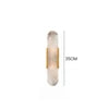 Alabaster Wall Sconce  Natural Marble Wall Light, Gold Modern Alabaster Sconces Wall Mount for Dining Room, Living Room
