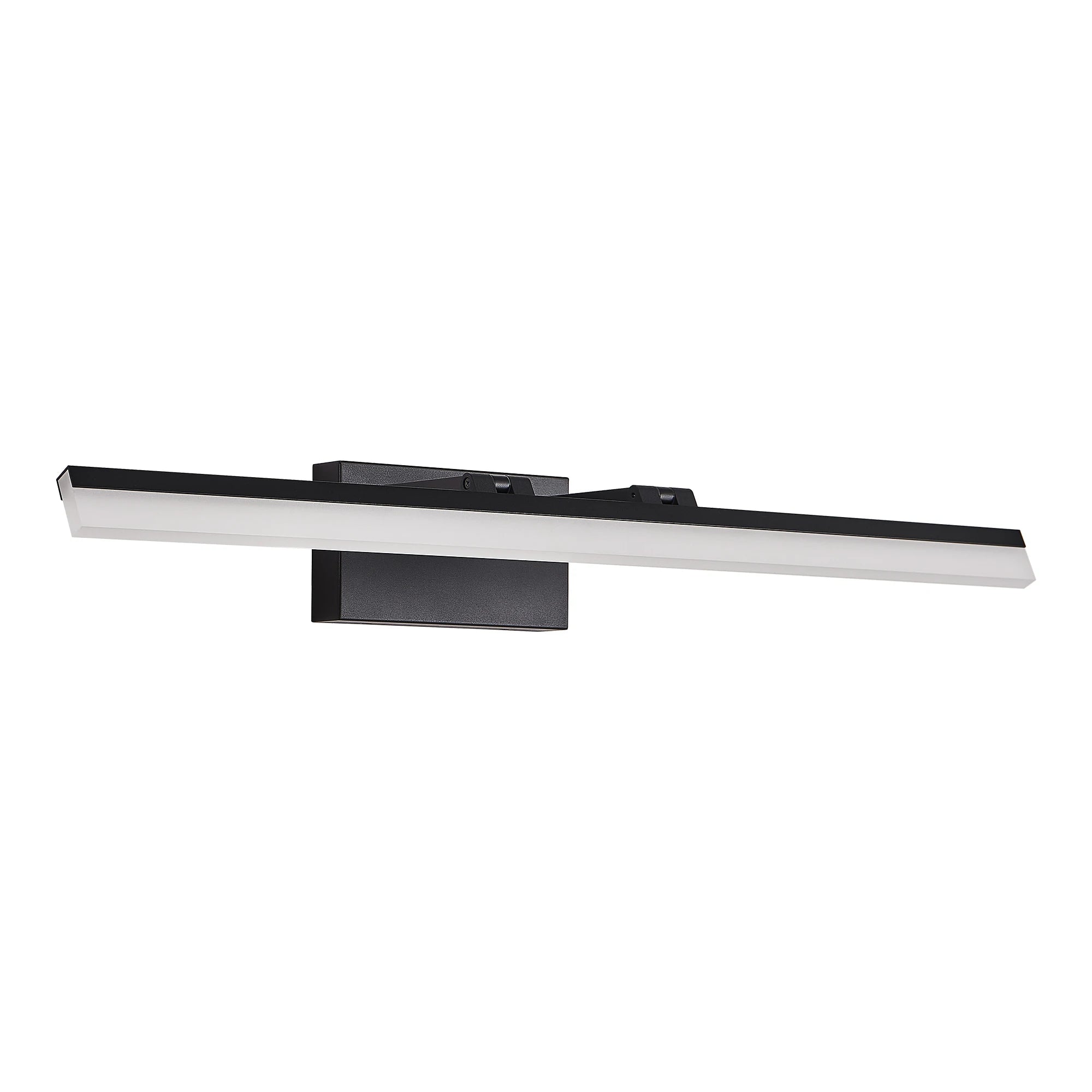 Ship in USA,43 Inch Modern LED Bathroom Vanity Light,Sleek Black Metal Wall Light for Mirror, Dressing Room or Sink Area