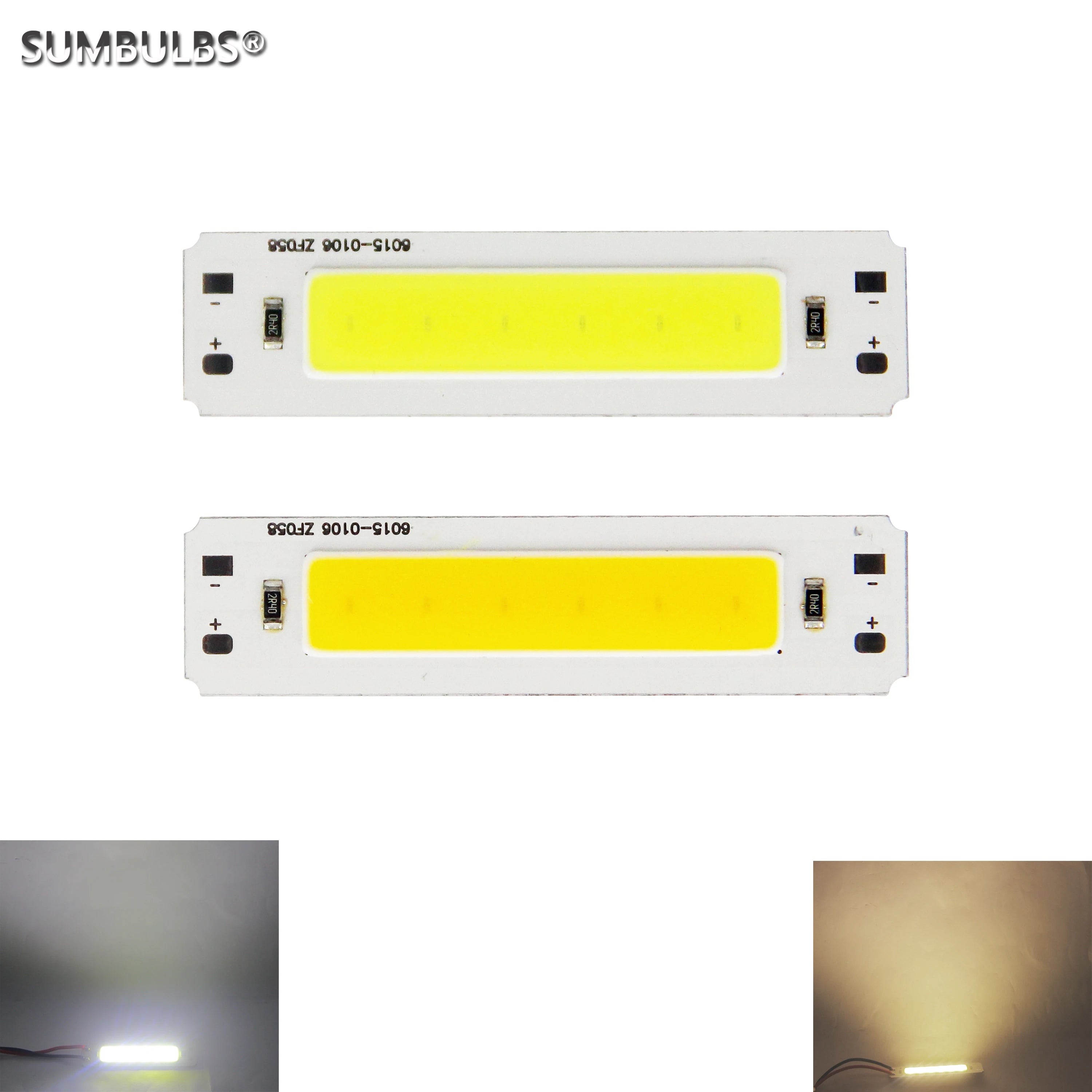 DC 5V Cob Led Bulb Strip Light Source for DIY USB Led Lighting 2W 3000K 6500K Emitting Color High Bright Bulb