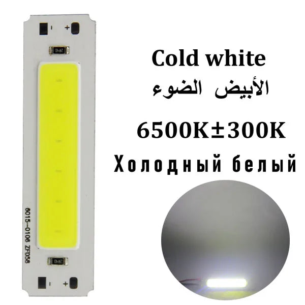 DC 5V Cob Led Bulb Strip Light Source for DIY USB Led Lighting 2W 3000K 6500K Emitting Color High Bright Bulb