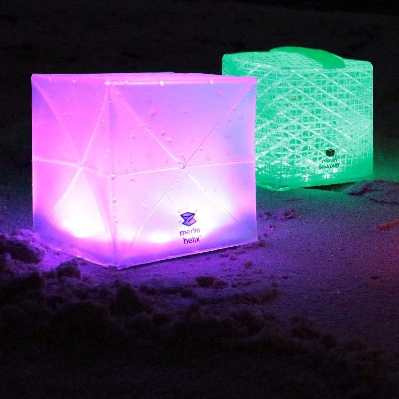 Multicolor Helix Merlin – Color Therapy Lamp for Mood Enhancement & Emotional Wellness