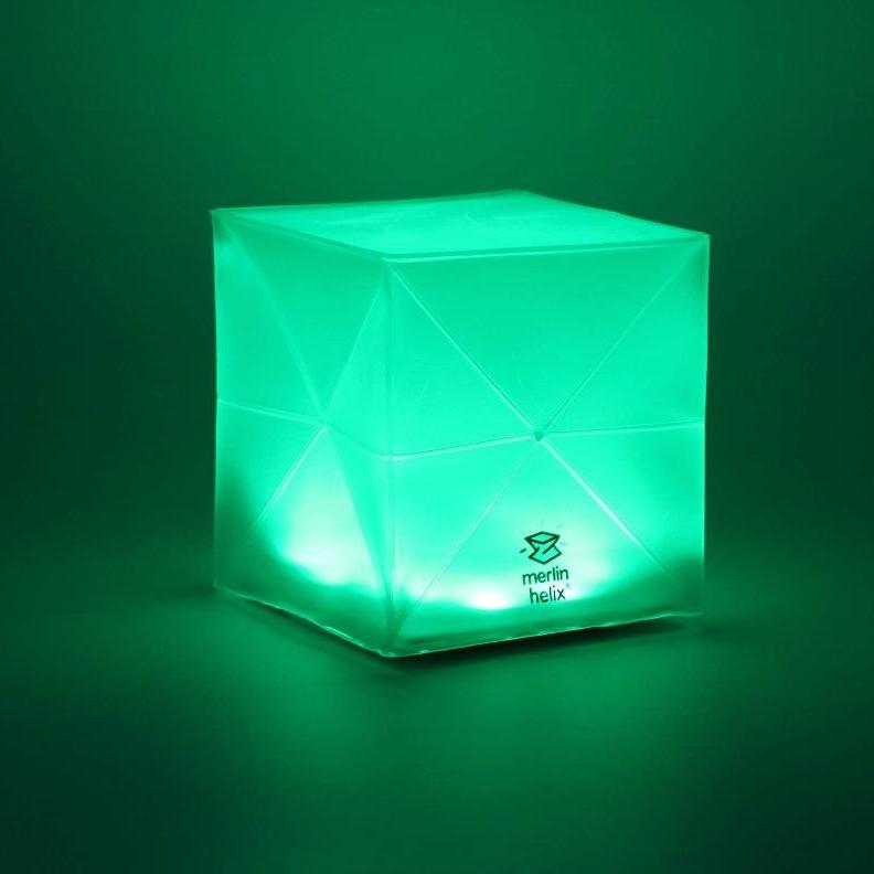 Multicolor Helix Merlin – Color Therapy Lamp for Mood Enhancement & Emotional Wellness