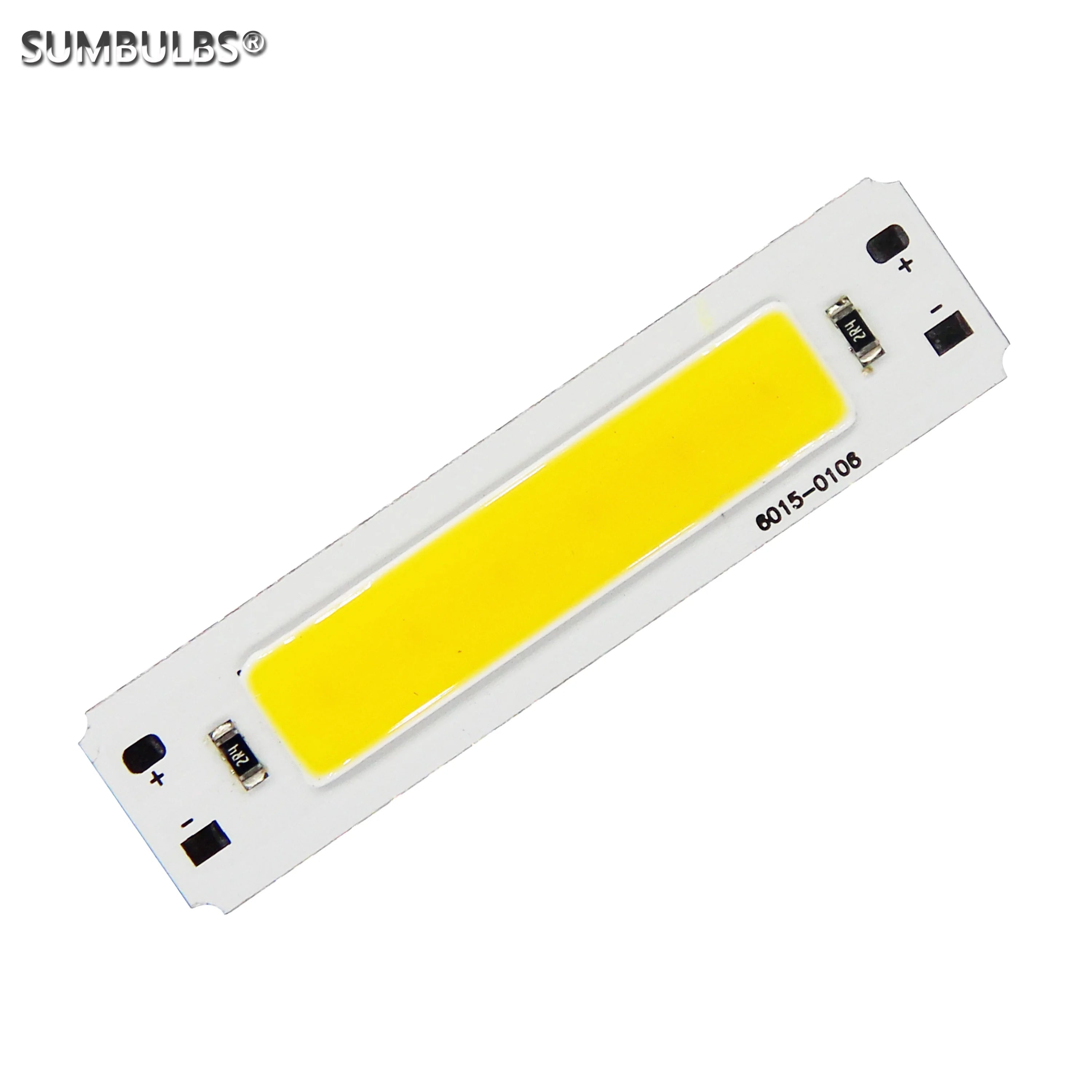 SUMBULBS 5V Input COB LED Bulb Strip Light Source for DIY USB LED Lighting 2W 60*15mm 6cm Bar Lamp Chip Warm Cold White