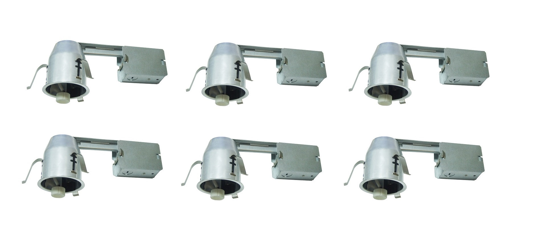 Elitco Lighting Icat3R-Gu10Led-6Pk 3 In. 15W Icat Remodel Housing - Pack Of 6