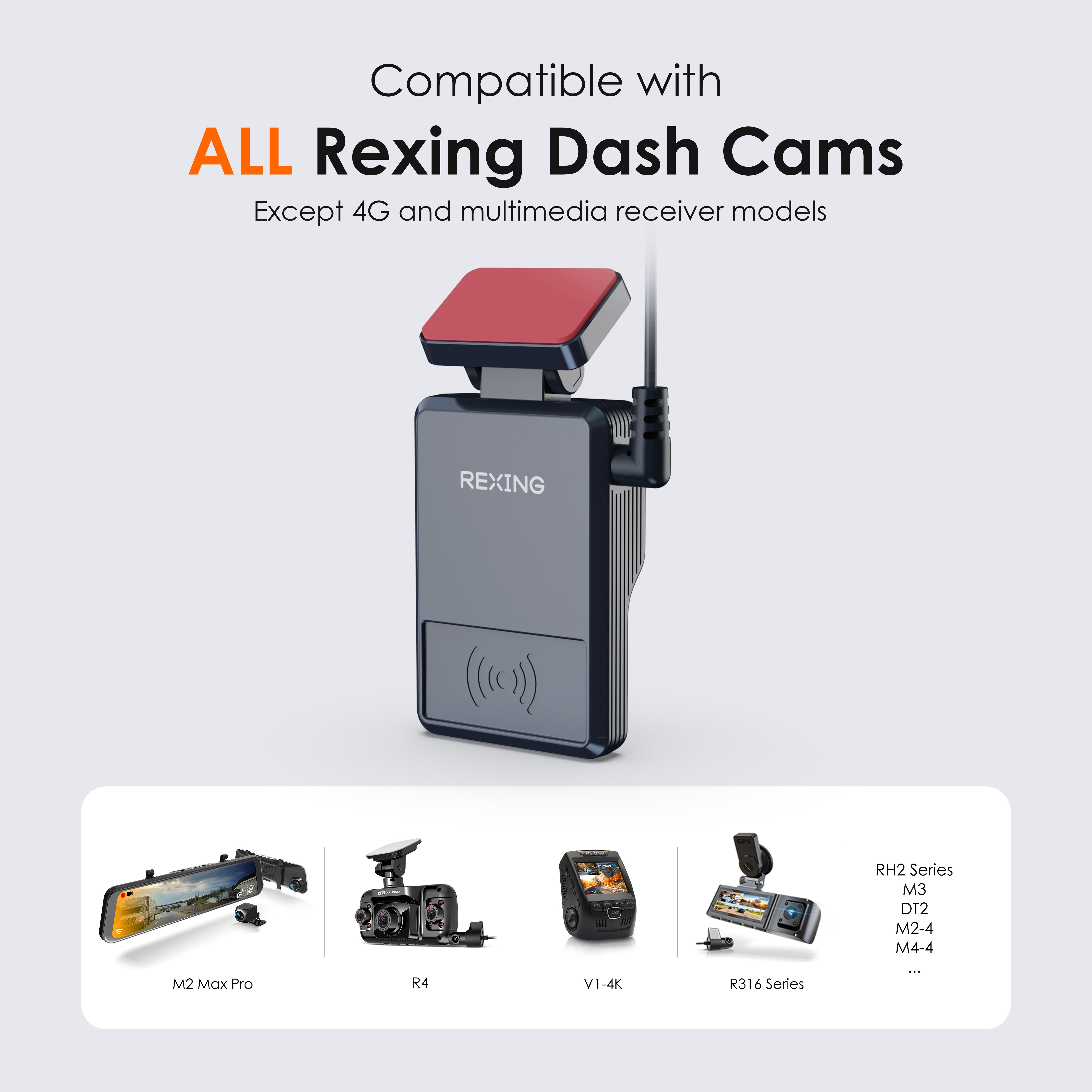 Rexing Smart Hardwire Kit with 360° Motion Detection