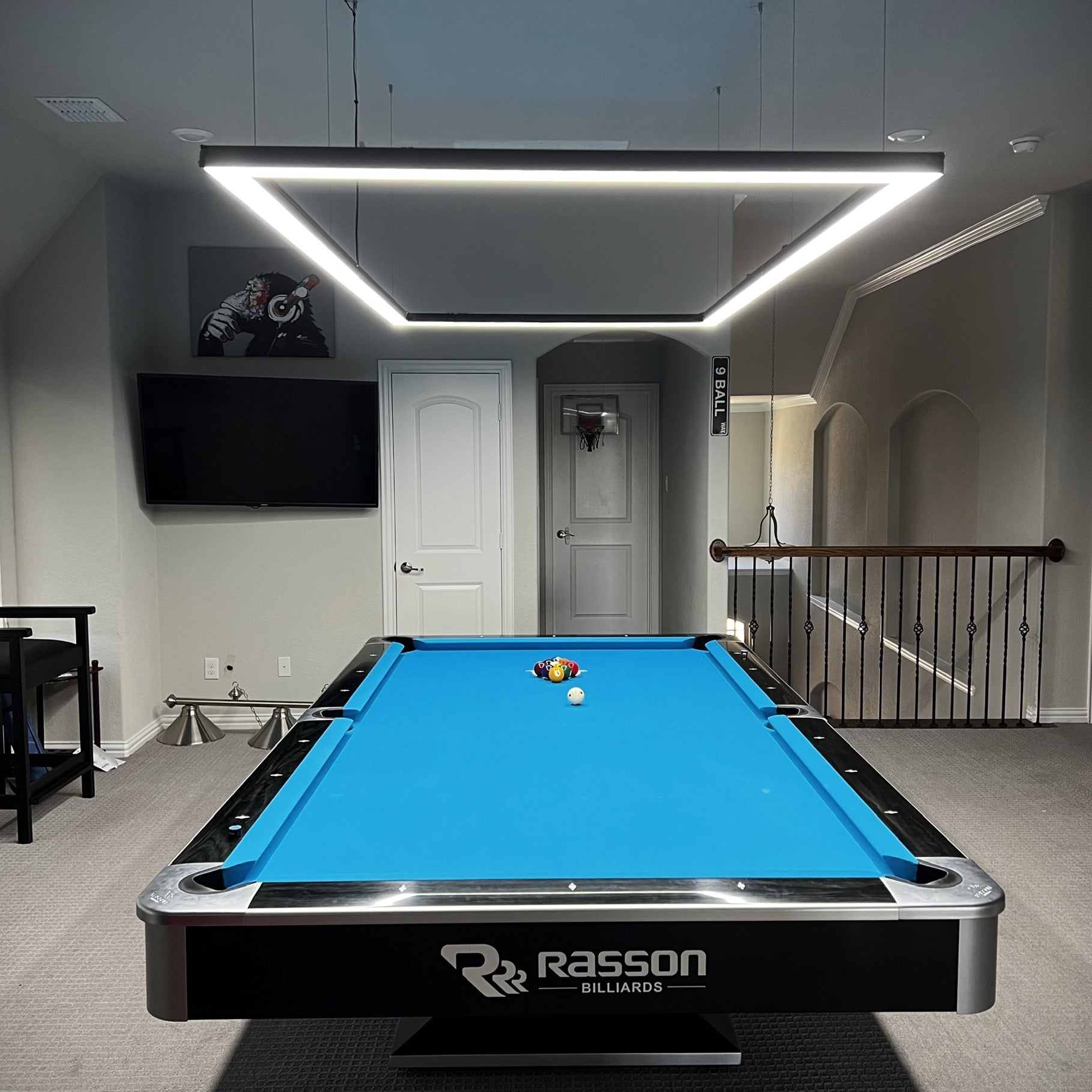 9FT Perimeter Billiard® LED Pool Table Light