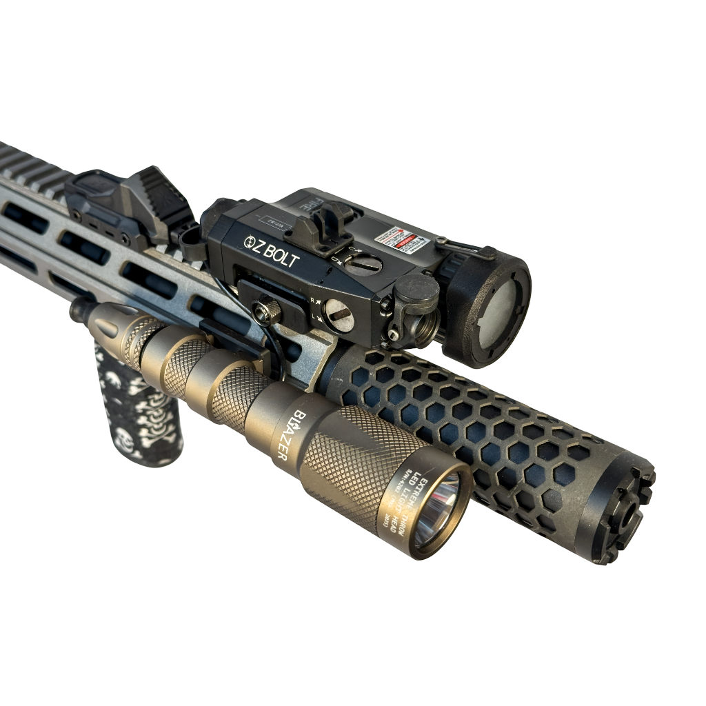 18650 LED Rifle Mounted Light - 6x Anodized Colors
