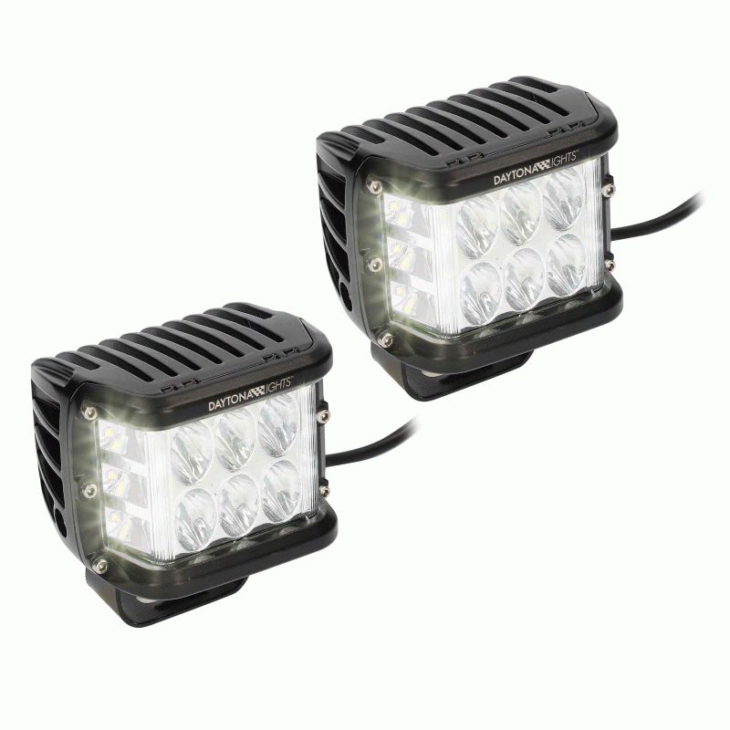 Metra - Dual Row Cube Lights - 140-Degree Dual Zone, 12 Led (Dl-Cl3)