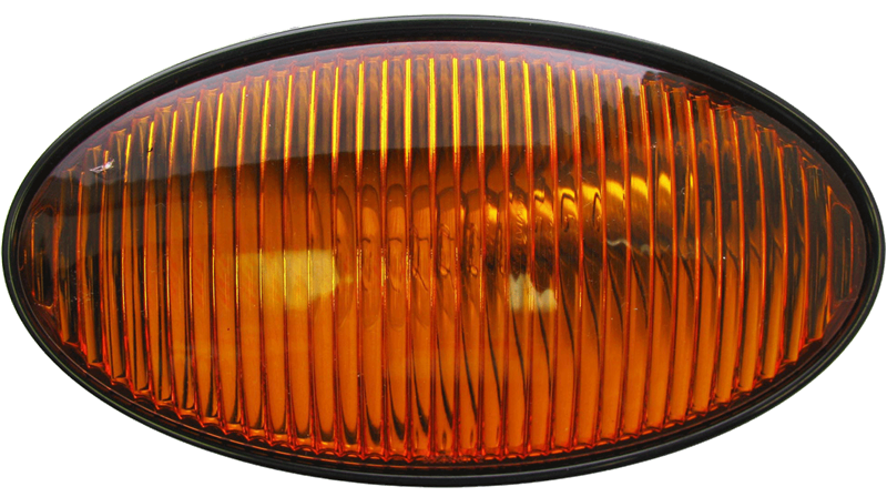 Optronics - Rvpl5Abp Rvpl5Amp Amber Oval Porch/Utility Light