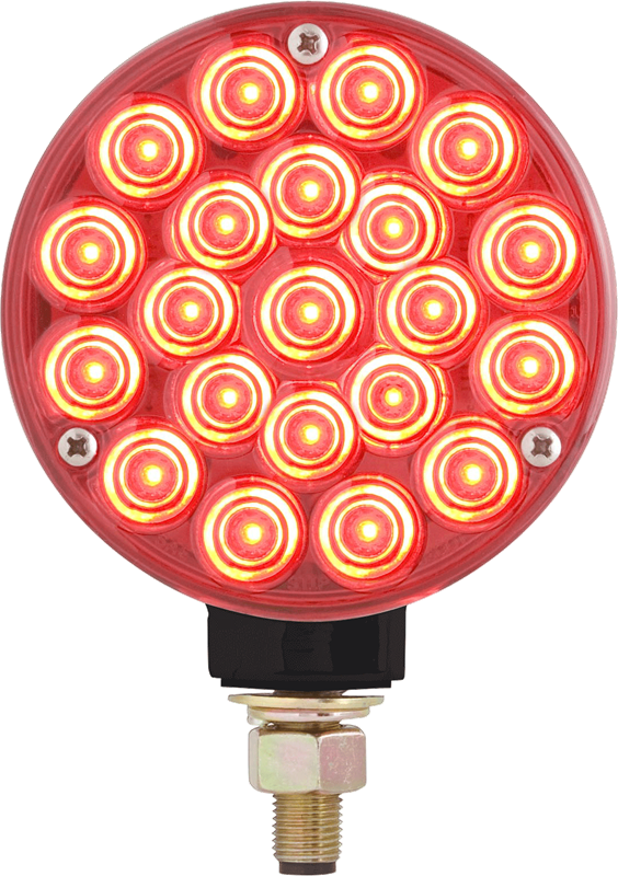 LED TAIL LIGHT SINGLE FACE; RED