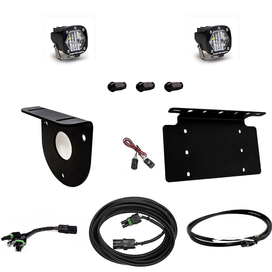 WITH 2 S1  WIDE CORNERING LED LIGHT