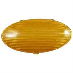 AMBER OVAL PORCH LENS ONLY