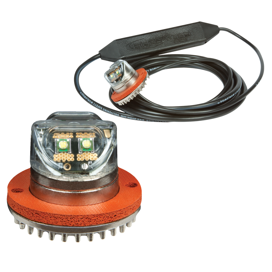 HIDE-A-LED WIDE BLUE 12 VDC