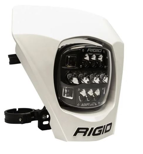 RIGID ADAPT XE NUMBER PLATE  WHITE