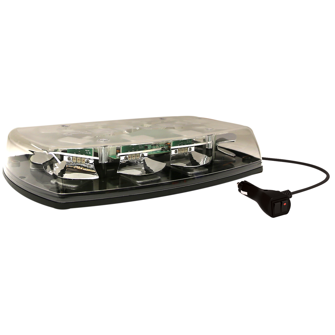 LED MINIBAR 8 HEAD MAG 12-24VDC CLR