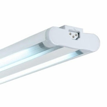 Jesco Lighting Sleek Plus Twin Adjustable Light Fixture 28W T5 4100K 46.5in x 2.875in Aluminum White Finish Model SG5AT-28/41
