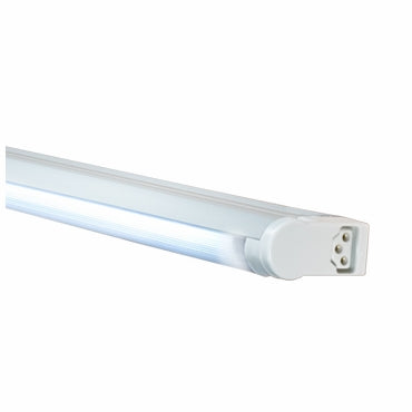Jesco Lighting SG5A-6/64-WH T5 Light Fixture, 6W, Acrylic, 9.5in x 0.875in x 1.625in,