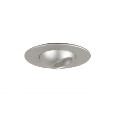 Jesco Lighting Sd111Cc2550-S Mizar - 1&quot; 1.8W Led Mini Eyeball, 5000K Color Tempature - Silver Finish