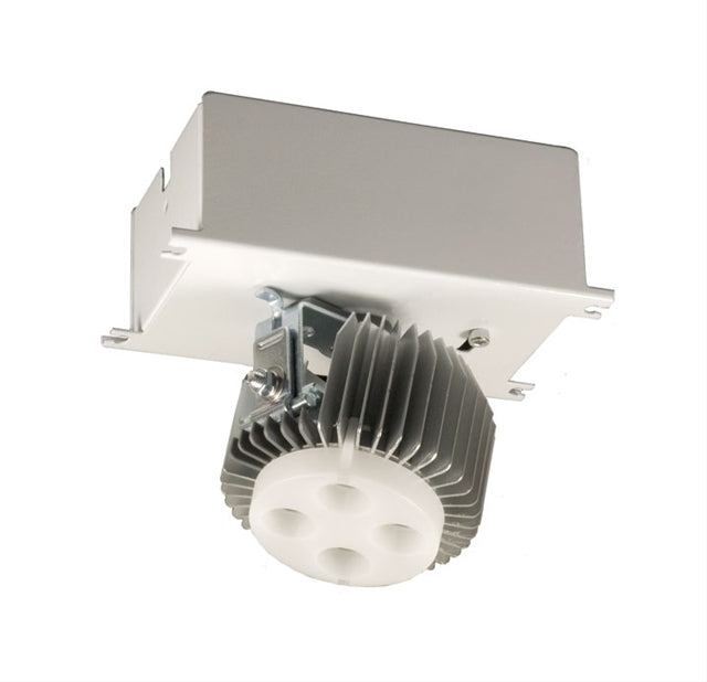 One Light Housing And Trim Unit-3000 Color Temperature-Aluminum/White Finish