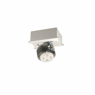 Jesco Lighting One Light Housing And Trim Unit-4000 Color Temperature-Aluminum/White Finish