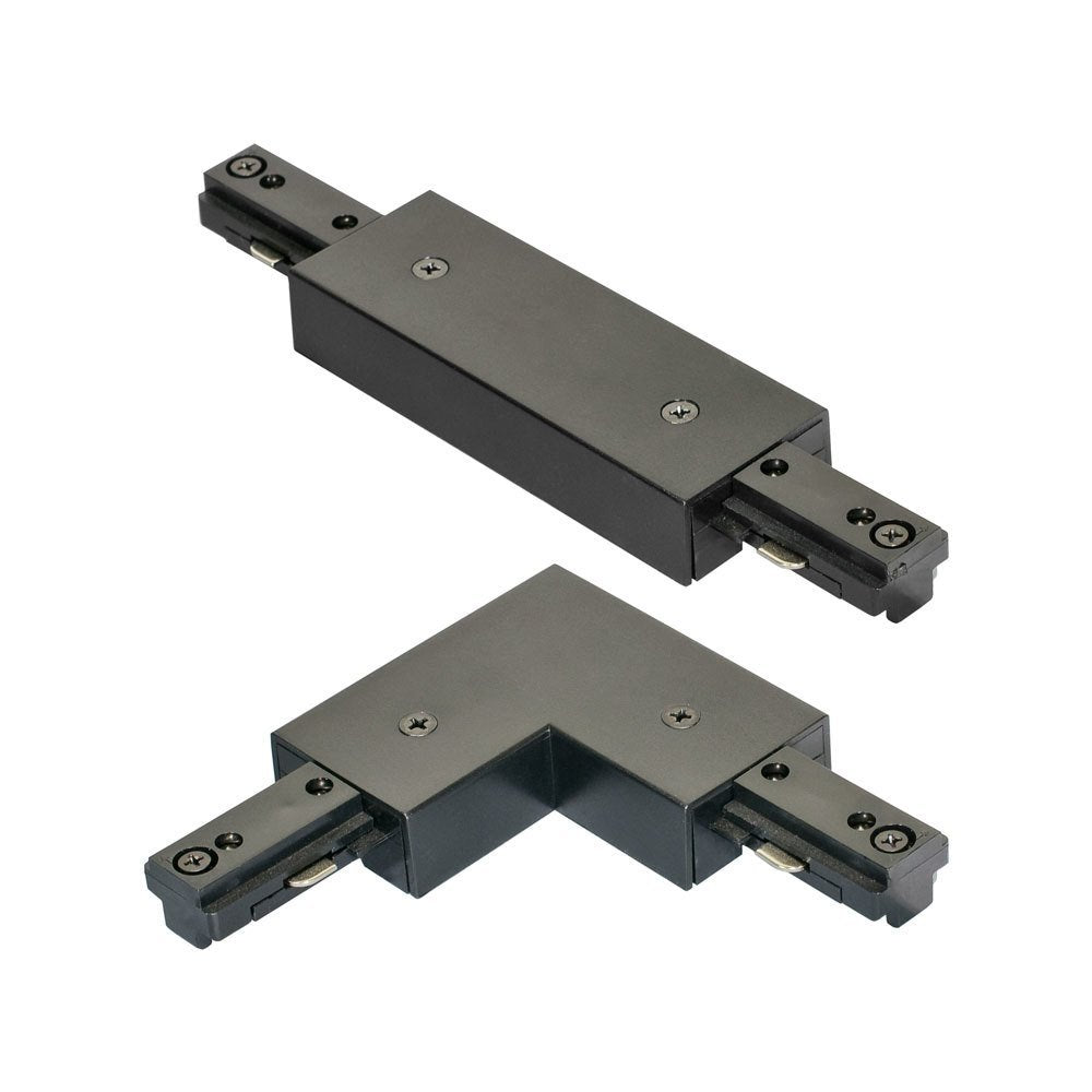 Jesco Lighting H1ILP-BK Adjustable I or L Connector for H Track - Black