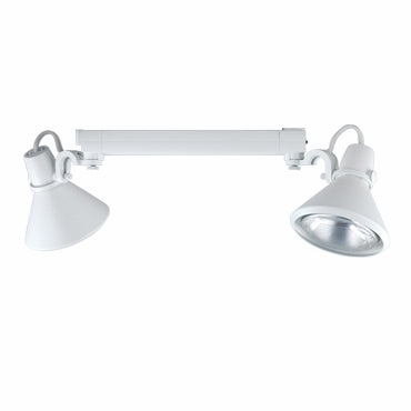 Jesco Lighting Hmh904P3870-S Contempo 904 Series Metal Halide Track Light Fixture, Par38, 70 Watts, Silver Finish