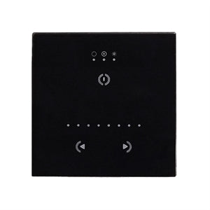 Jesco Lighting 3 Inch Wall Mount DMX Controller, Plastic, Black, Model LC-PC-400
