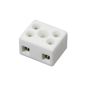 Jesco Lighting Ldec-Tb Accessory - 0.88&quot; 4-Position Terminal Block, White Finish