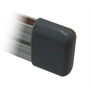 Jesco Lighting MA-EC End Cap for Monorail - Satin Nickel, Nickel Material