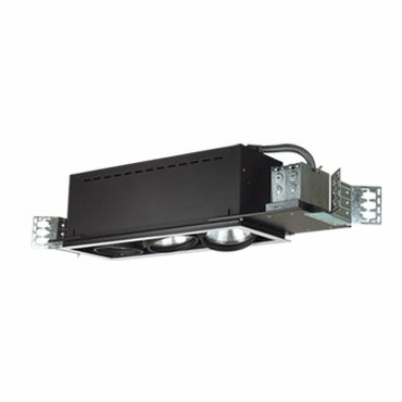 Jesco Lighting MYMH3870-3EWB 3-Light Directional Lighting, Metal Halide 70W PAR38, 31-1/8in Length, Black Interior with White Trim