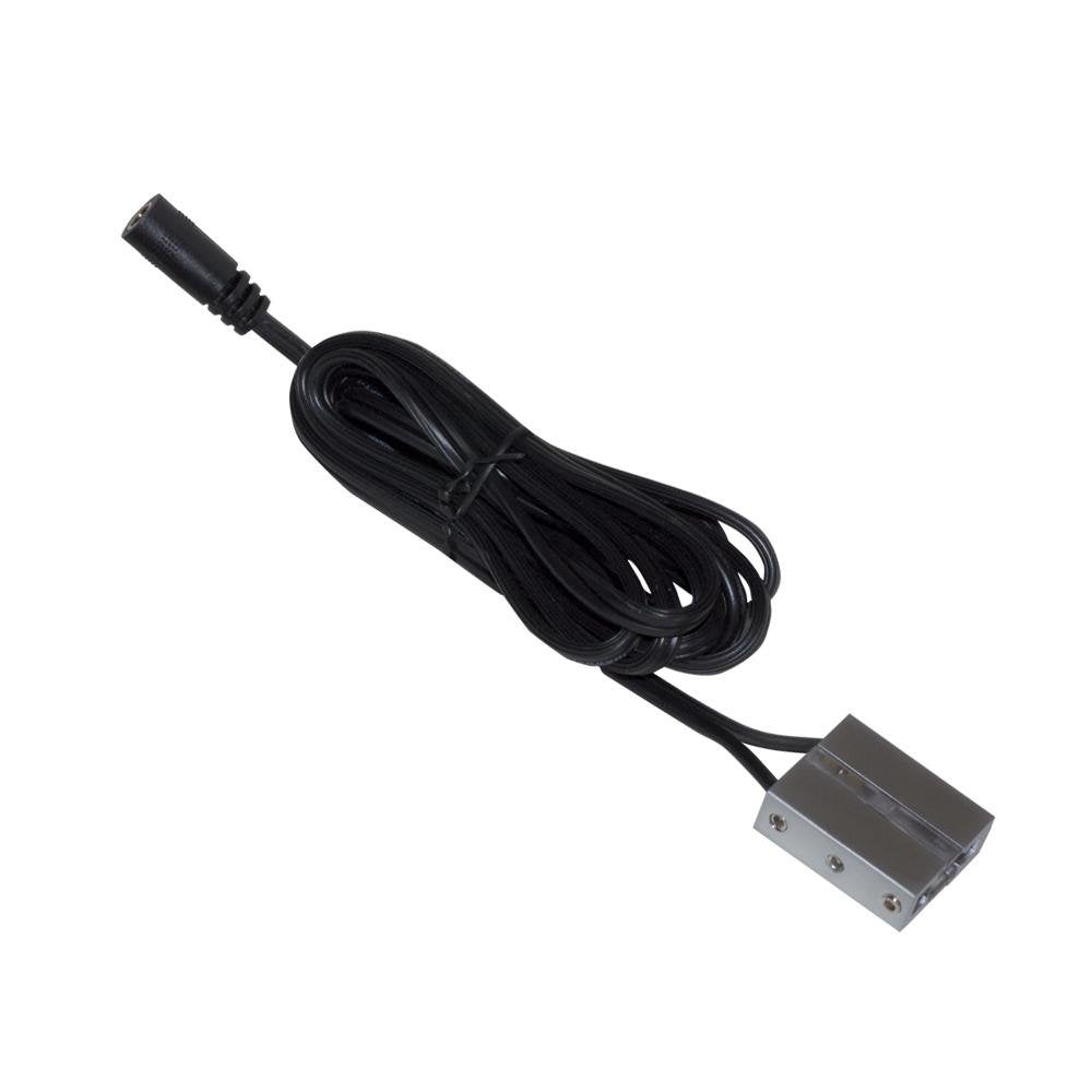 Jesco Lighting MTSL-LE/DC Nickel Live End Accessory for Mini Track, Plastic, Plug & Play