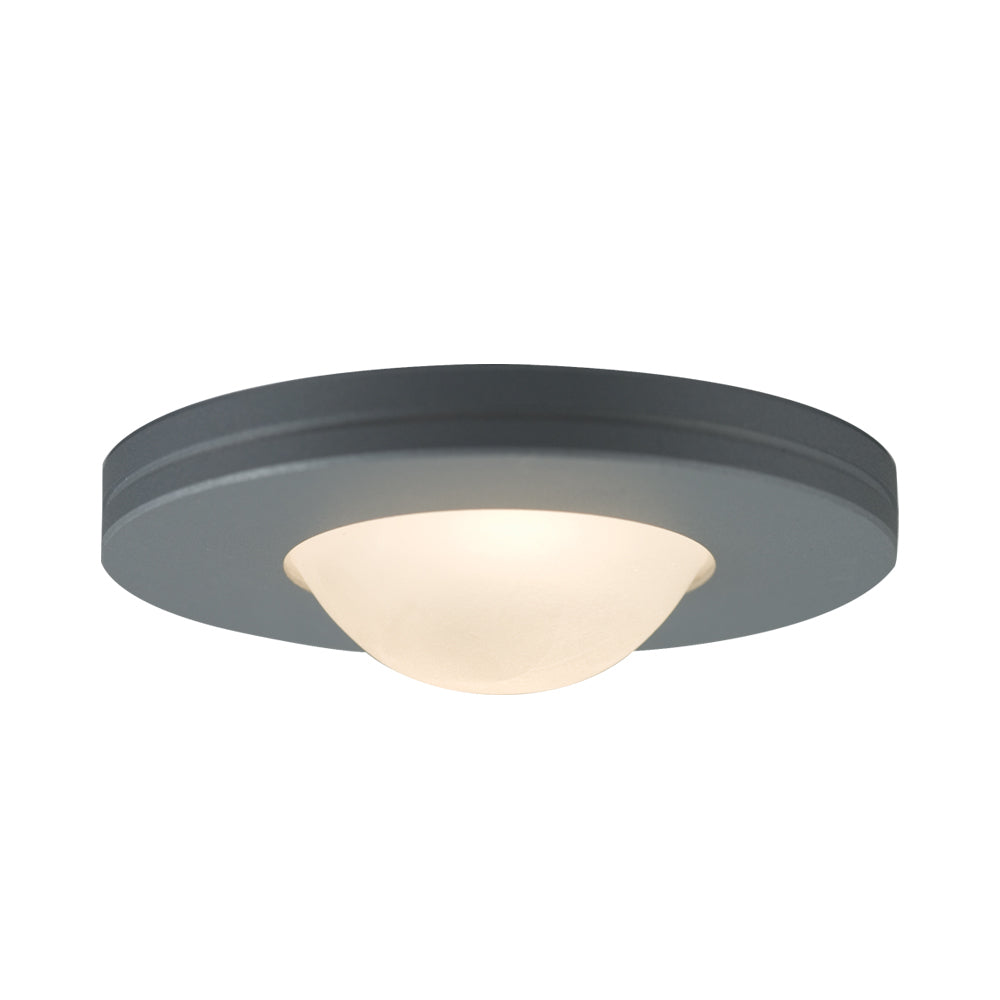 Jesco Lighting Pk403Sg Straight-Edged Slim Disk With Frosted Glass Lens
