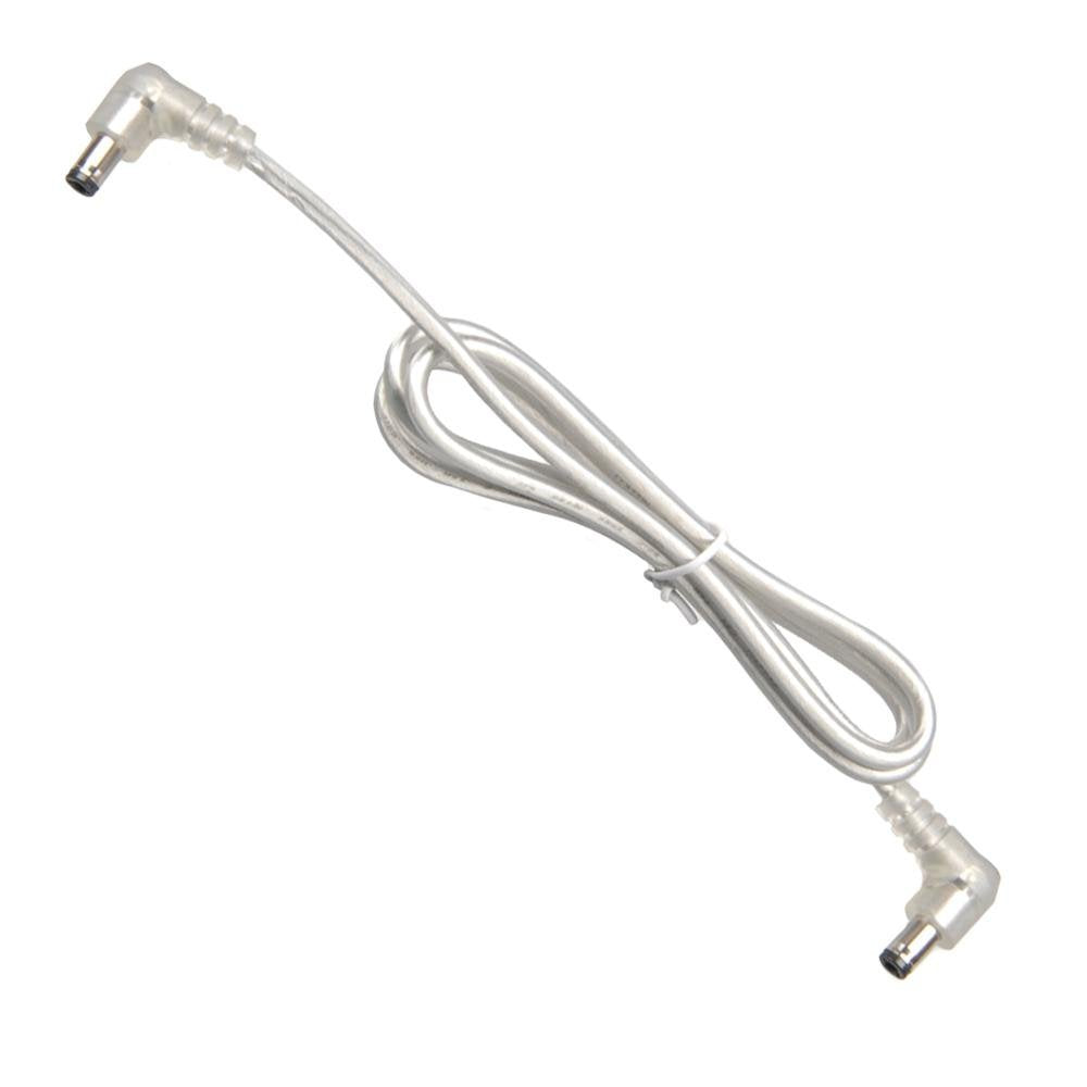 Jesco Lighting 59in Straight Power Connector, Model PC-DCL-DCL-59, Black Finish, Plastic Material